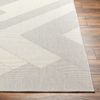 Alfombra Exterior/interior Gris/marfil 80x150cm Abby