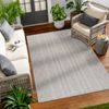 Alfombra Exterior/interior Gris/marfil 120x170cm Madie