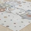 Alfombra Para Niños Lavable Multicolor/beige 160x213cm Stella