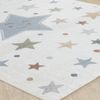 Alfombra Para Niños Lavable Multicolor/azul 160x213cm Supermama