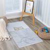 Alfombra Para Niños Lavable En Lavadora Gato Marrón/beige 80x150cm Catnap