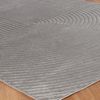 Alfombra Escandinava Moderna Interior/exterior Gris 200x275cm Emiko