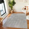 Alfombra Escandinava Moderna Interior/exterior Gris 200x275cm Midori