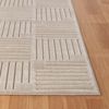 Alfombra Escandinava Moderna Interior/exterior Beige 80x150cm Midori