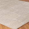 Alfombra Escandinava Moderna Interior/exterior Beige 80x150cm Midori