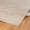 Alfombra Escandinava Moderna Interior/exterior Beige 160x220cm Midori