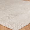 Alfombra Escandinava Moderna Interior/exterior Beige 120x170cm Reyko