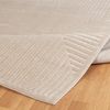 Alfombra Escandinava Moderna Interior/exterior Beige 160x220cm Kiyoshi