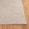 Alfombra Escandinava Moderna Interior/exterior Beige 160x220cm Kiyoshi