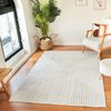 Alfombra Escandinava Moderna Interior/exterior Blanco 120x170cm Kiyoshi