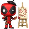 Funko Pop! Deadpool Artista Deapool Edición Especial (887)