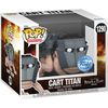 Funko Pop 69198 Super Attack On Titan Cart Titan Figura In Vinile Collezione