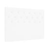 La Web Del Colchon -cabecero Tapizado Melania Para Cama De 135 (145 X 120 Cms) Blanco