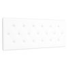 La Web Del Colchon -cabecero Tapizado Melania Para Cama De 105 (115 X 70 Cms) Blanco