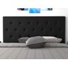 La Web Del Colchon -cabecero Tapizado Melania Para Cama De 160 (170 X 70 Cms) Negro