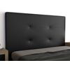 La Web Del Colchon -cabecero Tapizado Atenas Para Cama De 80 (90 X 120 Cms) Negro