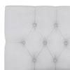La Web Del Colchon -cabecero Tapizado Naxos Para Cama De 80 (90 X 120 Cms) Blanco