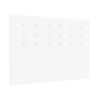 La Web Del Colchon -cabecero Tapizado Miconos Para Cama De 90 (100 X 120 Cms) Blanco