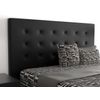 La Web Del Colchon -cabecero Tapizado Miconos Para Cama De 150 (160 X 120 Cms) Negro