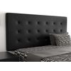 La Web Del Colchon -cabecero Tapizado Miconos Para Cama De 105 (115 X 70 Cms) Negro