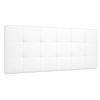 La Web Del Colchon -cabecero Tapizado Corfú Para Cama De 120 (130 X 70 Cms) Blanco