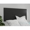 La Web Del Colchon -cabecero Tapizado Julie Para Cama De 105 (115 X 55 Cms) Negro