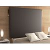 La Web Del Colchon -cabecero Tapizado Paros Big Para Cama De 120 (130 X 165 Cms) Chocolate