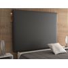 La Web Del Colchon -cabecero Tapizado Paros Big Para Cama De 120 (130 X 165 Cms) Negro