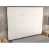 La Web Del Colchon -cabecero Tapizado Atenas Big Para Cama De 105 (115 X 165 Cms) Blanco