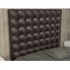 La Web Del Colchon -cabecero Tapizado Manhattan Big Para Cama De 80 (90 X 165 Cms) Chocolate