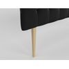 La Web Del Colchon -cabecero Tapizado Manhattan Big Para Cama De 210 (220 X 115 Cms) Negro