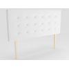 La Web Del Colchon -cabecero Tapizado Miconos Big Para Cama De 105 (115 X 115 Cms) Blanco