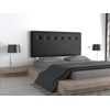 La Web Del Colchon -cabecero Tapizado Macedonia Big Para Cama De 105 (115 X 115 Cms) Negro