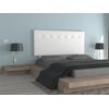 La Web Del Colchon -cabecero Tapizado Macedonia Big Para Cama De 150 (160 X 115 Cms) Blanco