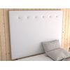 La Web Del Colchon -cabecero Tapizado Macedonia Big Para Cama De 80 (90 X 165 Cms) Blanco