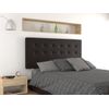 La Web Del Colchon -cabecero Tapizado Siros Big Para Cama De 135 (145 X 115 Cms) Chocolate