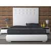 La Web Del Colchon -cabecero Tapizado Siros Big Para Cama De 120 (130 X 165 Cms) Blanco