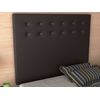 La Web Del Colchon -cabecero Tapizado Siros Big Para Cama De 120 (130 X 165 Cms) Chocolate