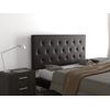 Cabecero Tapizado Melania Big Para Cama De 120 (130 X 115 Cms) Chocolate