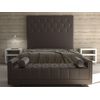 Cabecero Tapizado Melania Big Para Cama De 105 (115 X 165 Cms) Chocolate