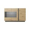 Cómoda Arco 138 Led 139x40x91 Beige