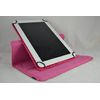 Theoutlettablet® Funda Universal Para Tablet De 10.1" Con Funcion Giratoria 360º Color Fucsia Dibujos