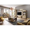 Mesa Tv Arco Rtv187 Led 188x40x46 Beige