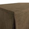 Ropa De Camilla, Tela Antimanchas Color 7 Beig Oscuro. 150 X 80 X 72 Alto