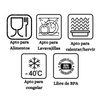 6 Tarros De Cristal De 2 Litros Con Tapas De Metal + Ebook De 102 Recetas - Incluye Etiquetas