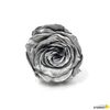 Rosa Eterna Preservada De Color Plata 35cm