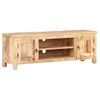 Mueble Para Tv De Madera Maciza De Mango Rugosa 120x30x40 Cm