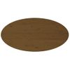 Mesa De Centro Madera Maciza De Pino Marrón Miel 110x55x45 Cm