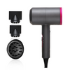 Secador De Pelo Hammer 2000w Secador De Pelo Termostático De Iones Negativos Rosa Roja