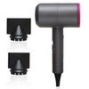 Secador De Pelo Hammer 2000w Secador De Pelo Termostático De Iones Negativos Rosa Roja